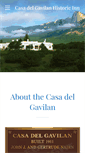 Mobile Screenshot of casadelgavilan.com